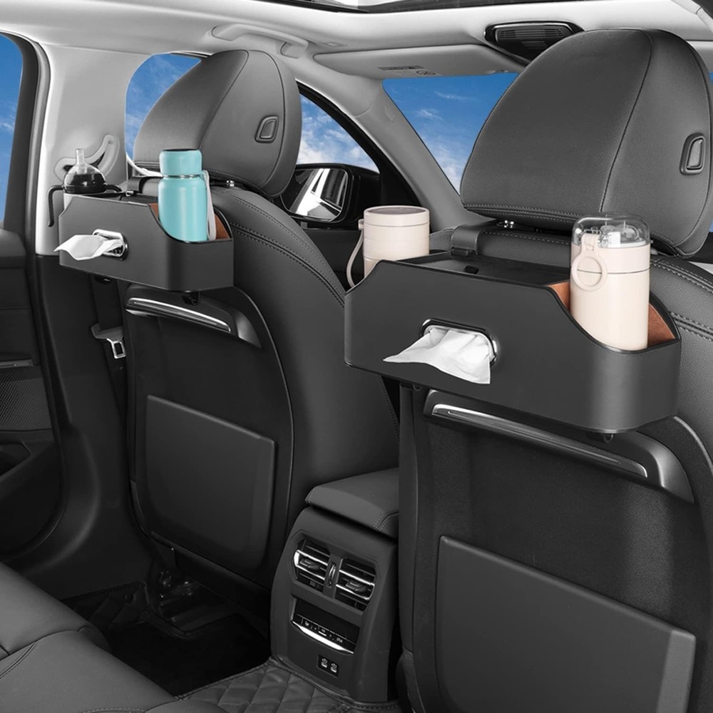 Universal Car Seat Back Organizer with Easy Installation & Multi-Functionality