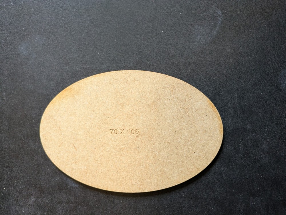 70x105mm Oval War Base