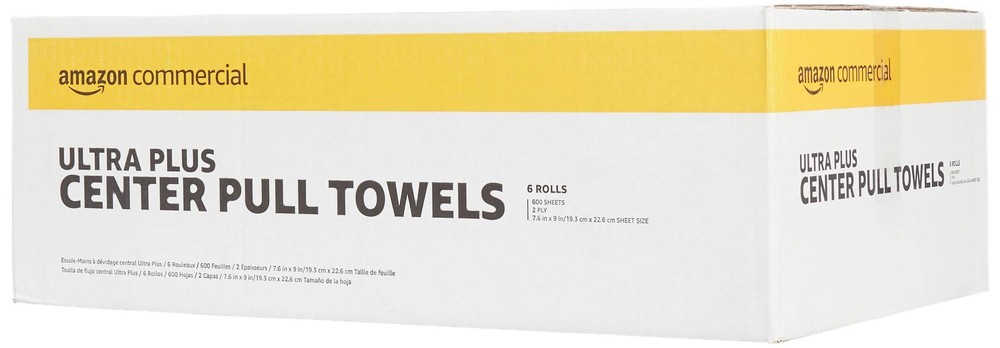 2-Ply Soft, Absorbent Centerpull Paper Towels Compatible with Universal Dispe...
