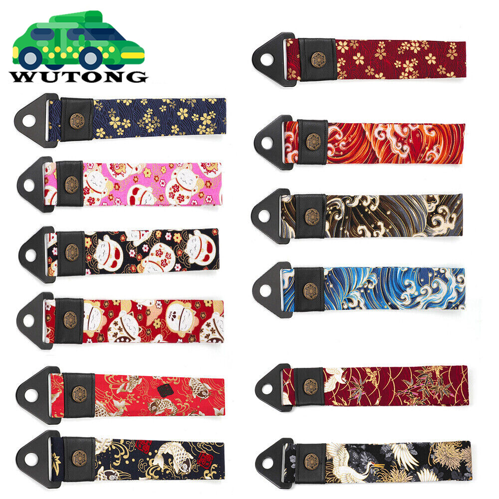 High Strength Sports Racing Tow Strap Front Rear Bumper Towing Hook Universal