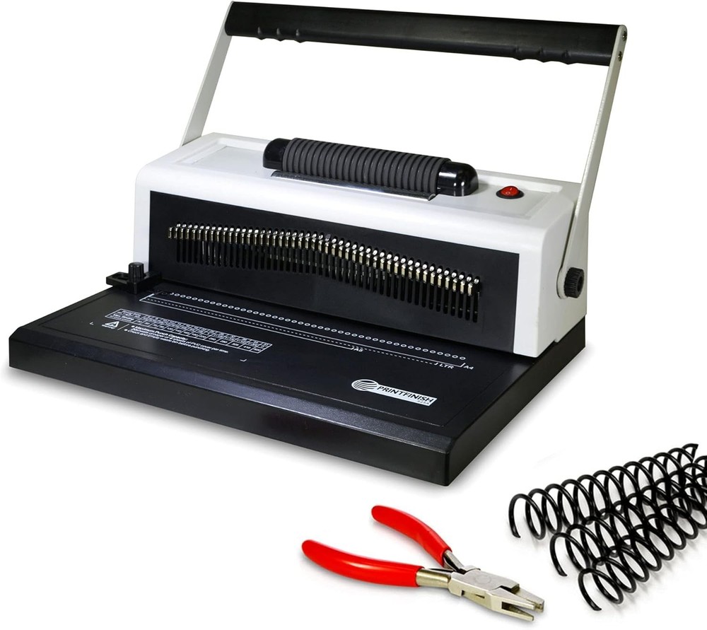 Coilbind S25A Spiral Coil Binding Machine for Office – Hole Punch with Electr...