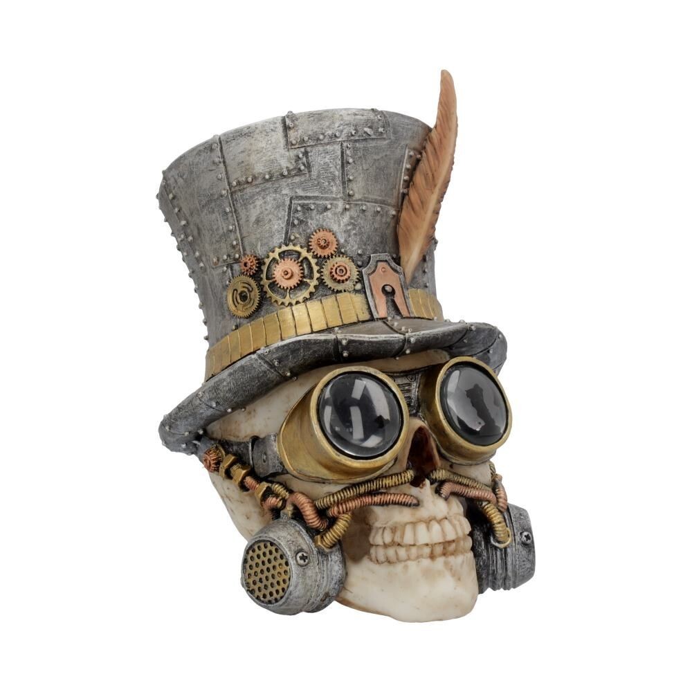 Nemesis Now Count Archibald Steampunk Top Hat Skull