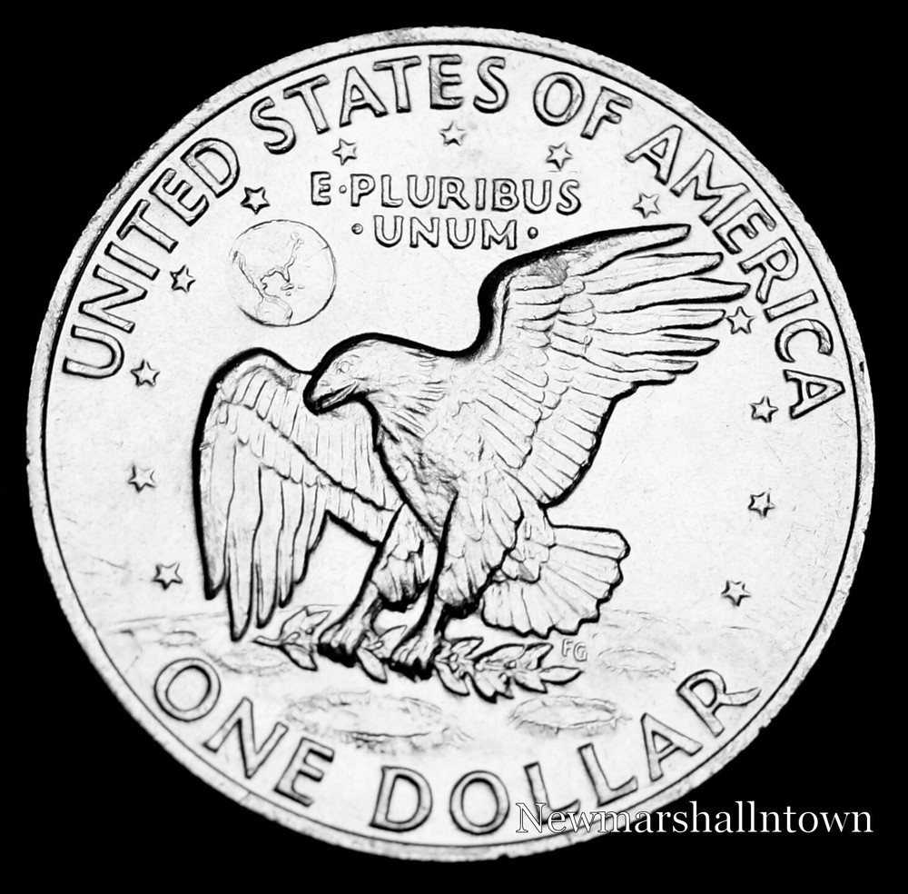 1973 P Eisenhower "Ike" Dollar ~ Uncirculated from Roll