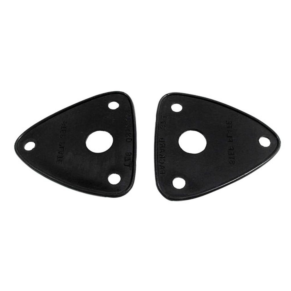 Headlight Bracket Pads.  4" X 4-1/4".  Pair