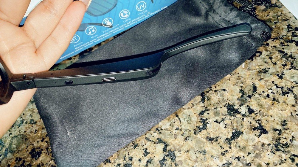 BluKaSa T06 Wireless Smart Glasses Bluetooth USB Smart Features