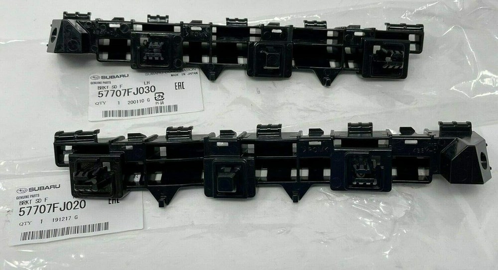 2012-2016 Impreza Front Left & Right Bumper Retaining Bracket Set NEW OEM