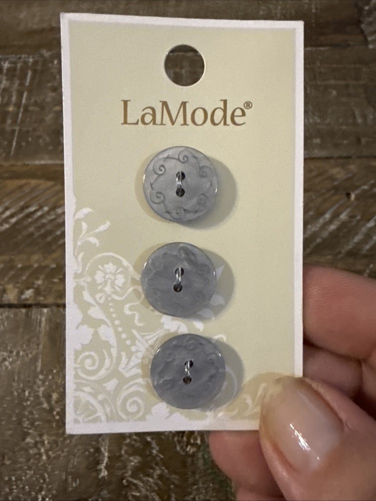 LaMode Buttons 3 Piece 5/8”