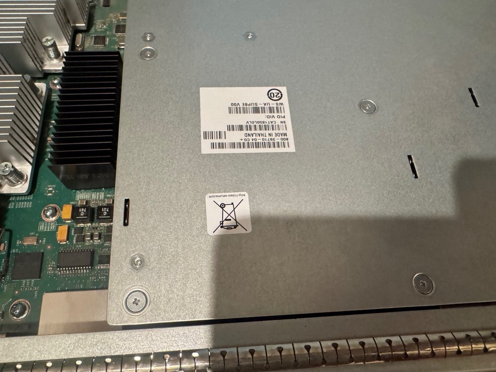 Cisco WS-X45-SUP8-E 4500 E-Series Supervisor Engine TESTED firmware 152-7.E11