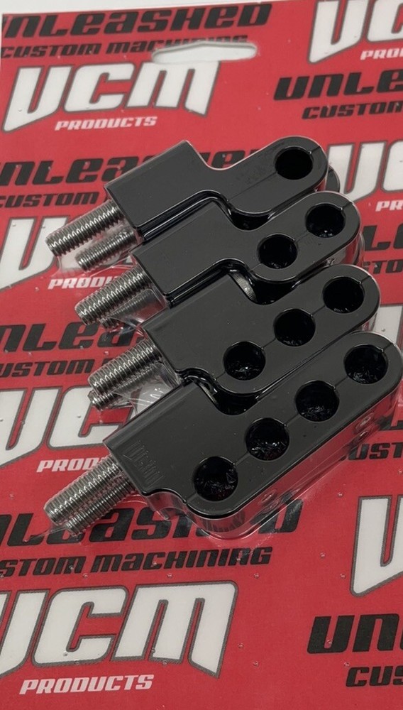 8pc. 8mm Billet Ignition Wire Loom Set Black. Best looking/ function MADE U.S.A.