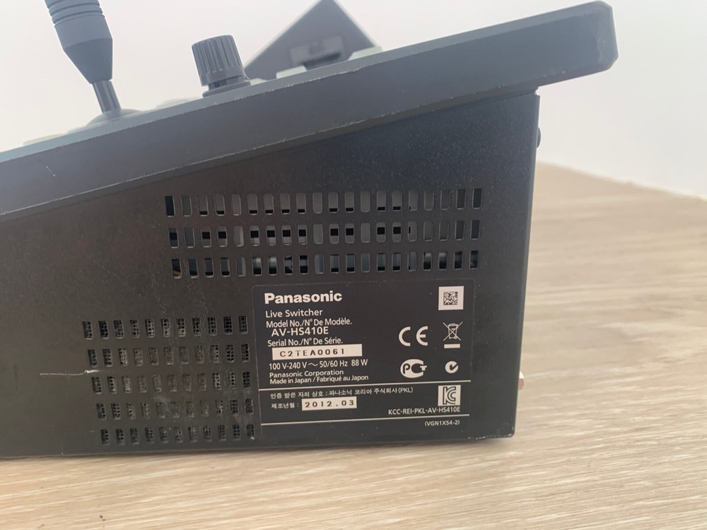 Panasonic AV-HS410 Multi-Format Live Switcher