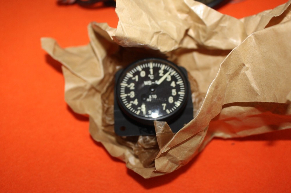 NEW Aircraft cockpit temperature gauge( Night light)