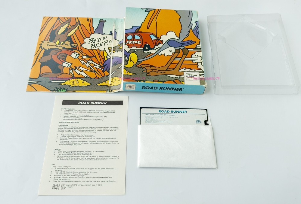Road Runner - Mindscape - 1987 / IBM PC