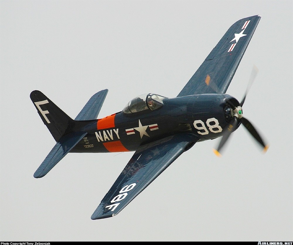 F8F  Bearcat  62"wing    Scale RC Model AIrplane Printed Plans