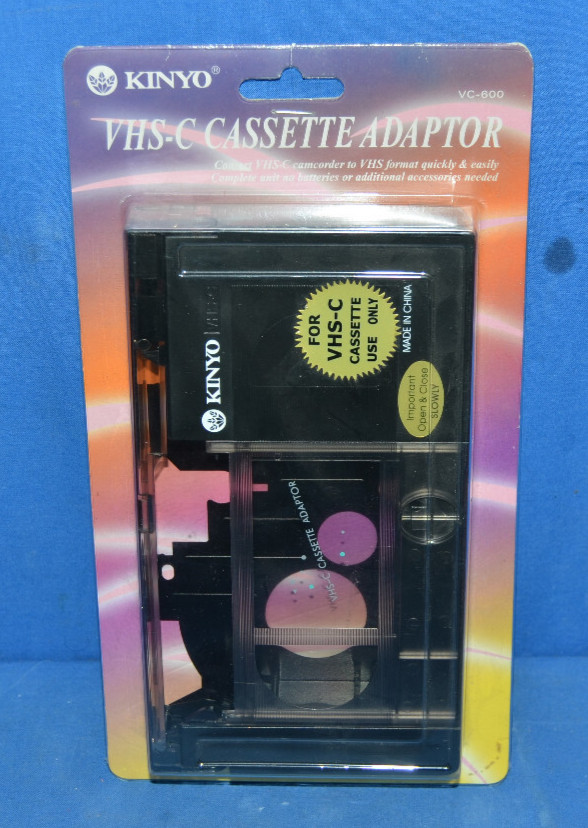 Kinyo VHS-C Cassette Adaptor Model VC-600