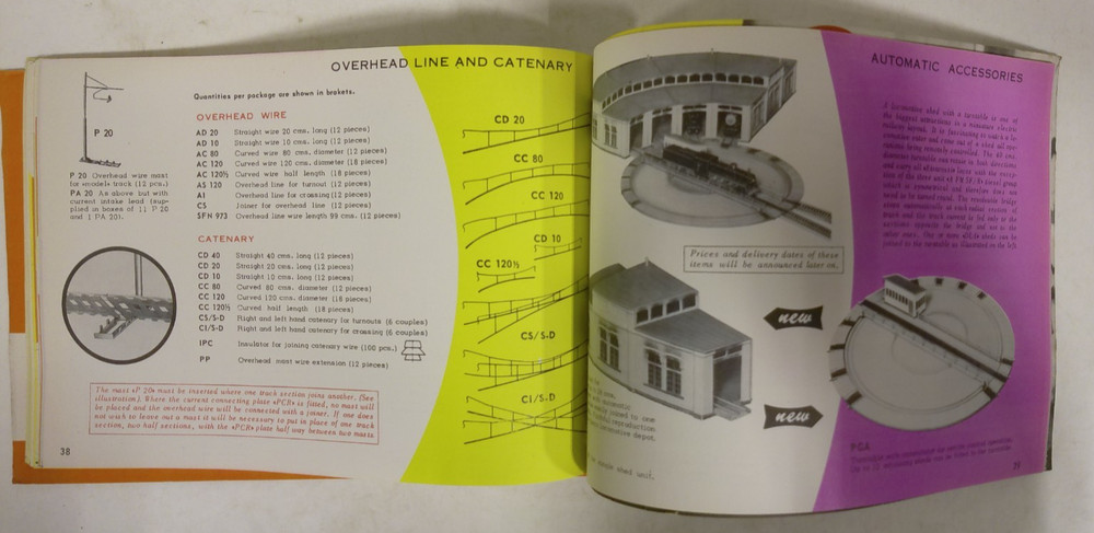 Rivarossi HO Scale 1959 General Catalog