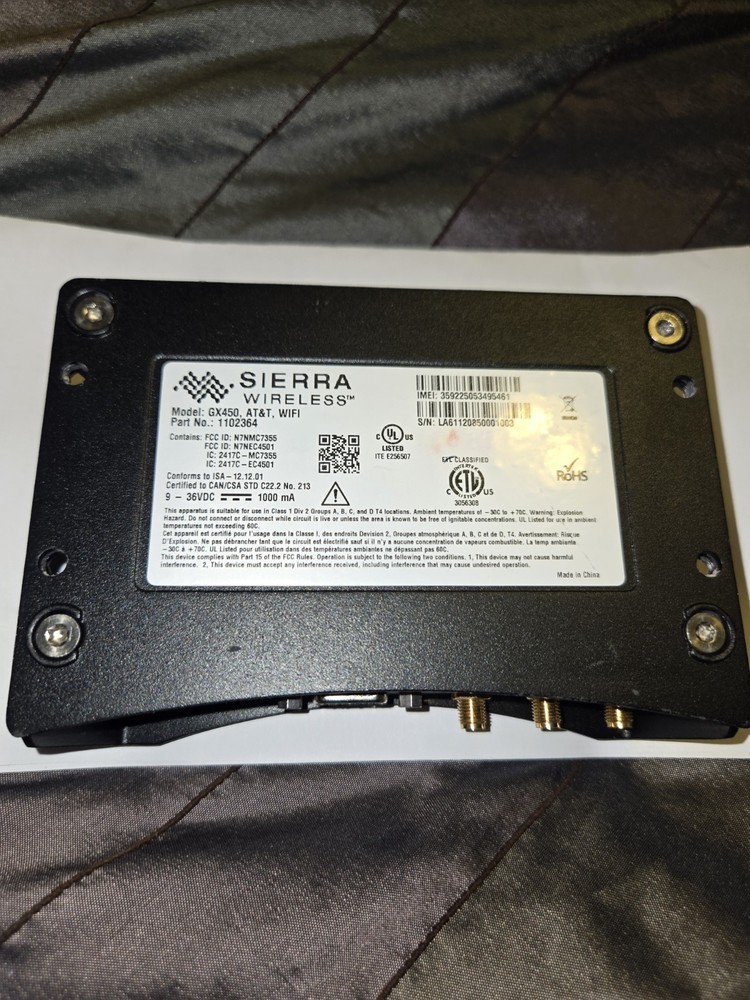Sierra Wireless GX450 4G LTE Gateway / Modem – Used