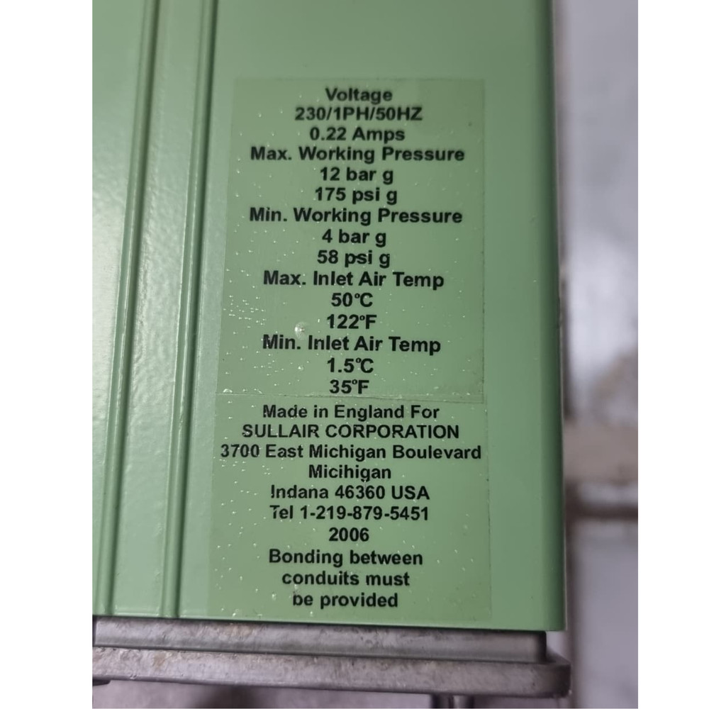 SULLAIR SMC-13B Compressed Air Dryer