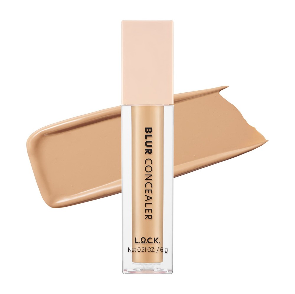 L.O.C.K. BLUR CONCEALER Medium to Full Coverage concealer, Hazelnut