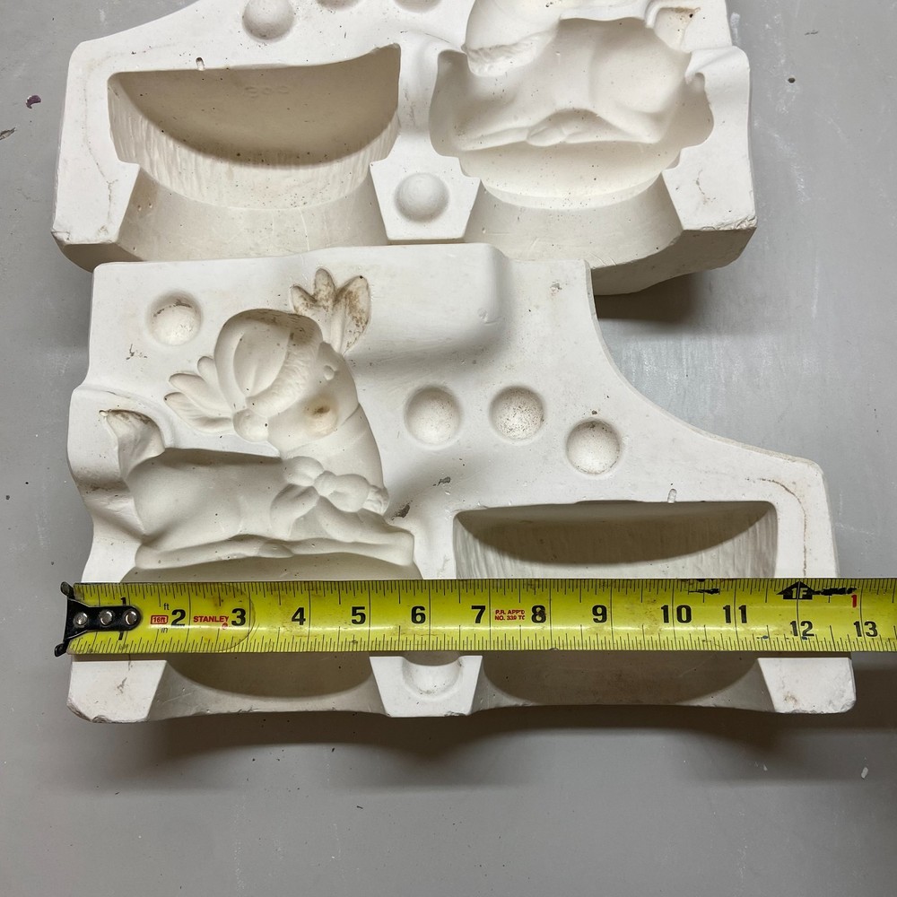 Ceramic Slip Casting Mold Reindeer Atlantic #A-792