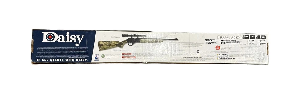 Daisy Dual Ammo Model 2840 BB Gun
