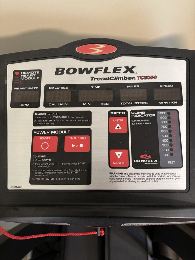 Bowflex Tread climber in Wilmington NC