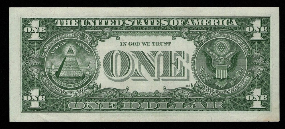 1957 $1 Silver Certificate Blue Seal
