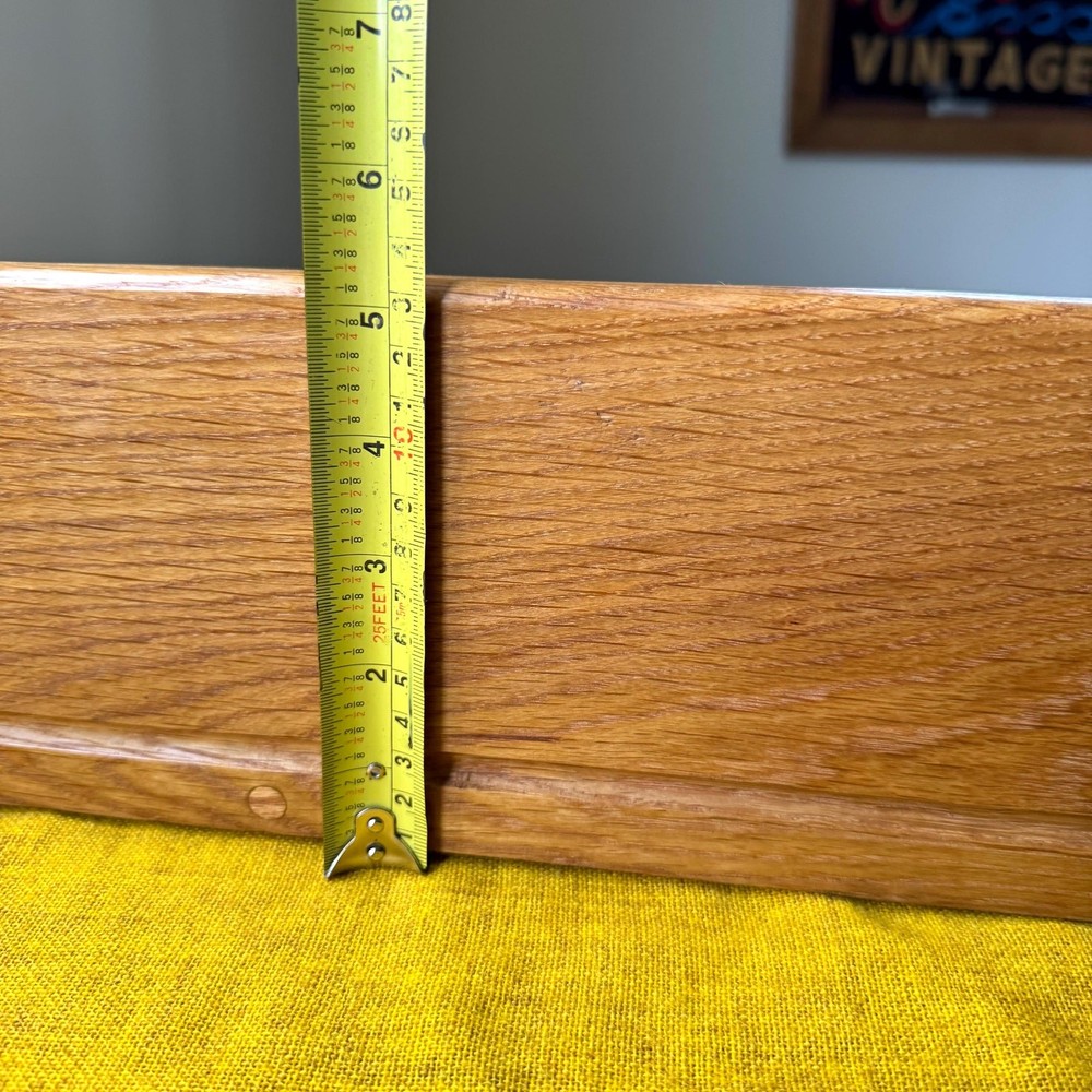 Vintage Oak Floating Peg Shelf