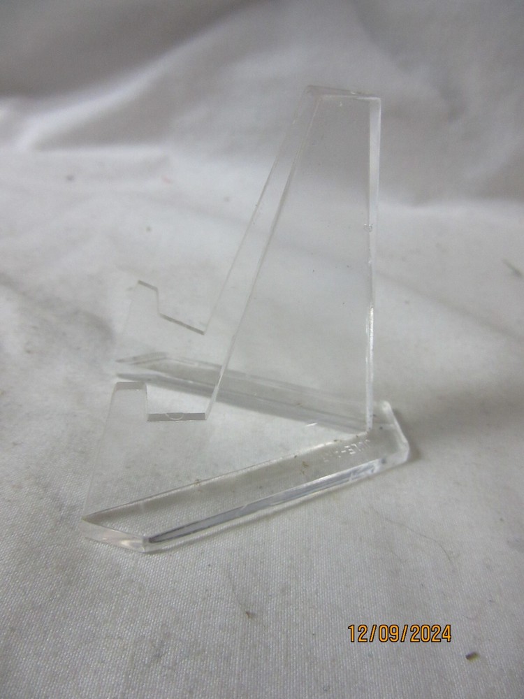 One VEE Triangular Plastic Display Stand Mineral Rock Slabs Etc. VTDS-2