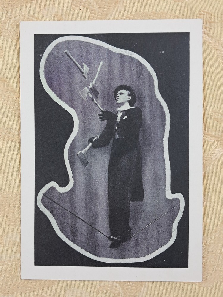 Magic Vintage Circus Sweden Jack Lowely Card