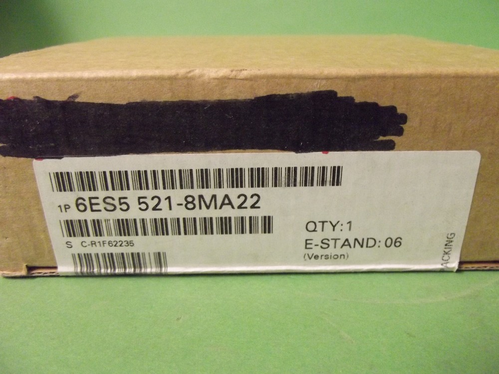 SIEMENS SIMATIC S5 100U 6ES5 521-8MA22 SERIAL INTERFACE MODULE