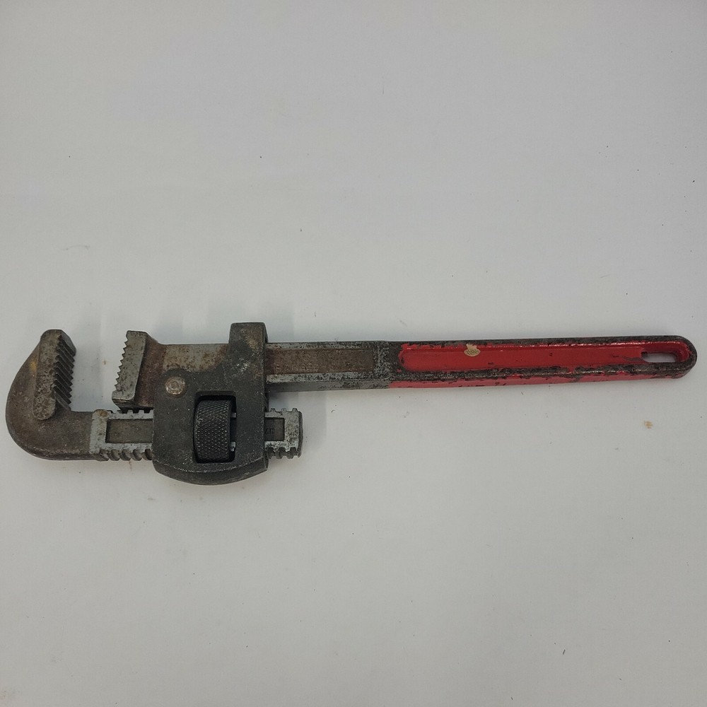 Vintage Drop Forged Steel 14 Adjustable Pipe Wrench