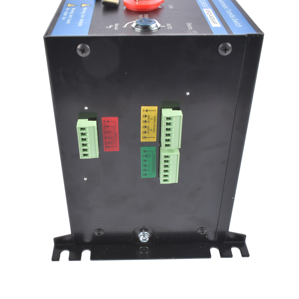 Industrial Automatic Transfer Switch 4P 400A 110/220 Volts Auto / Manual Mode