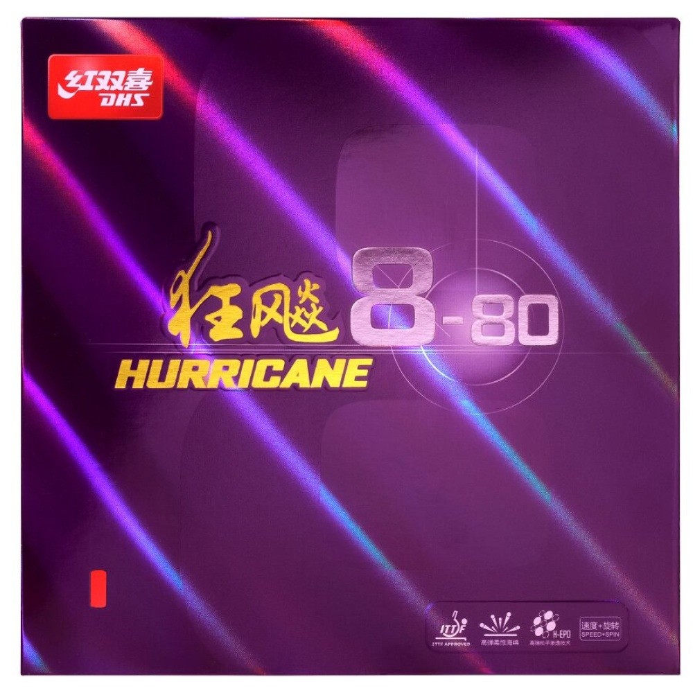 NITTAKU - HURRICANE 8-80 - Table Tennis Rubber