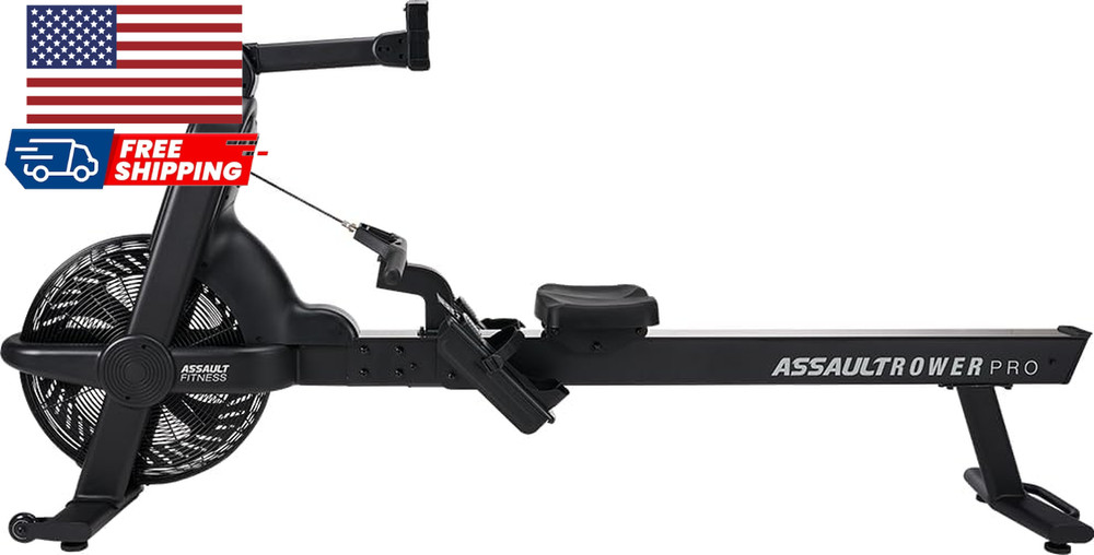 AssaultRower Pro Rower Workout Machine for HIIT Cardio and Endurance Training