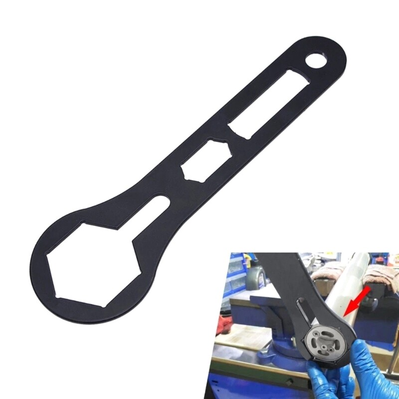 50mm WP Motorcycle Fork Removal Wrench - Durable Metal Construction