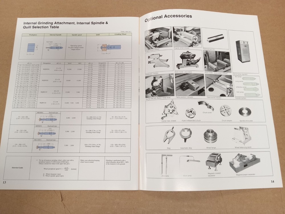 Okuma Grinder Brochures