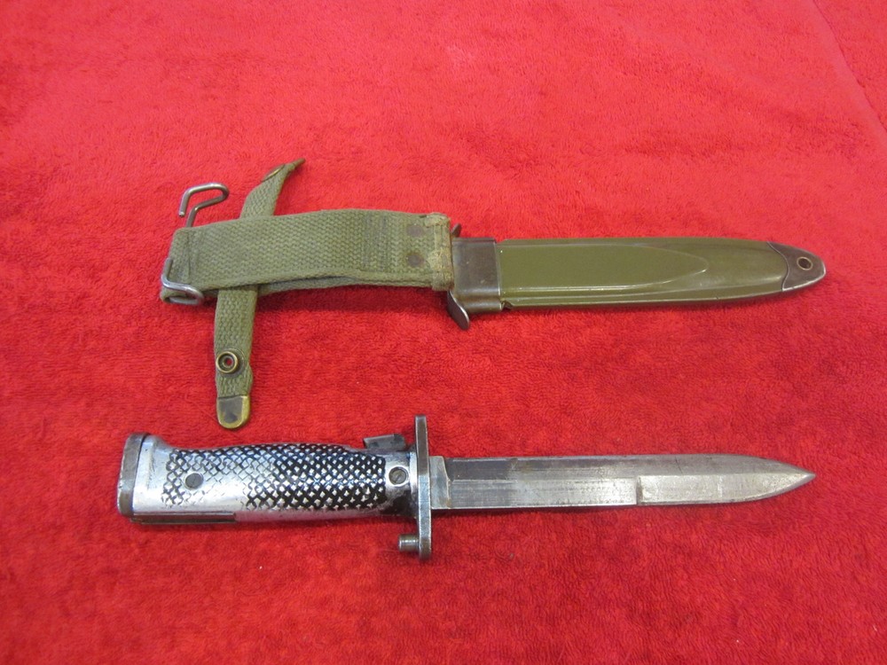 Turkish M1-Garand Bayonet W/US Scabbard