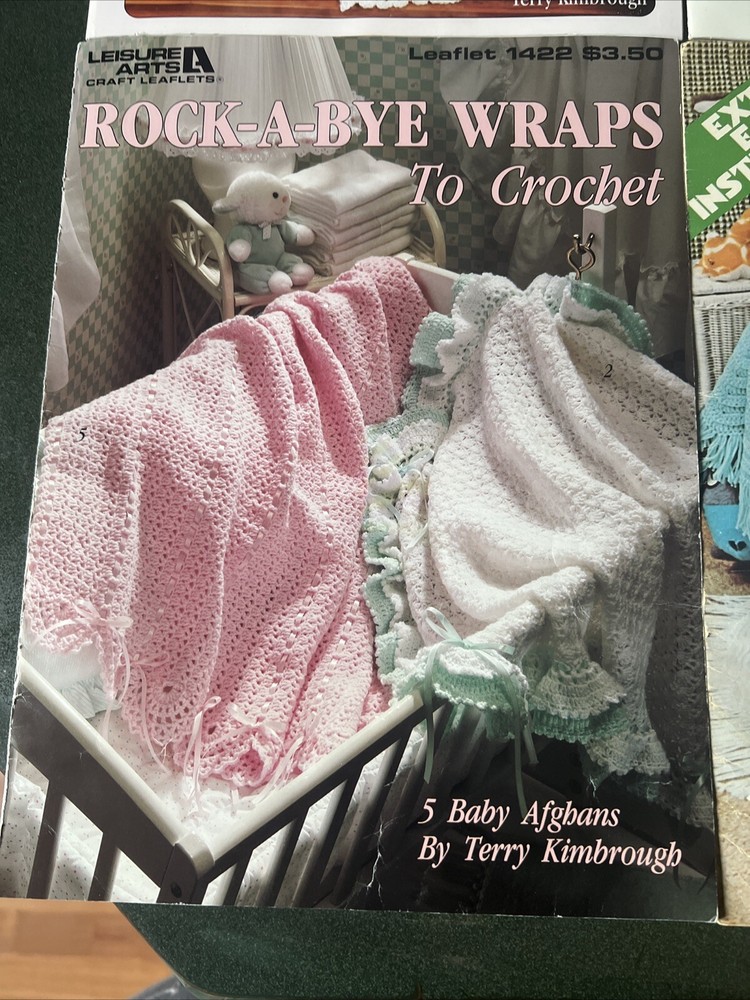 Leisure Arts Absolutely Gorgeous Sentimental Shells Plus 5 Other Afghan Patterns