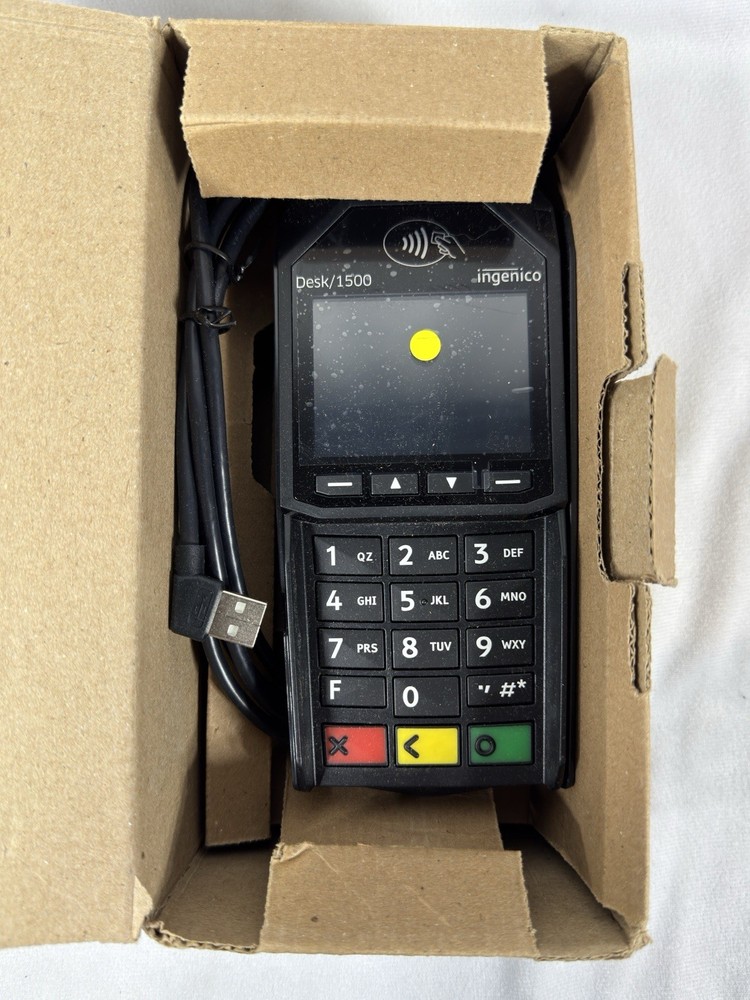 Ingenico Desk 1500 Credit Card / Chip Reader