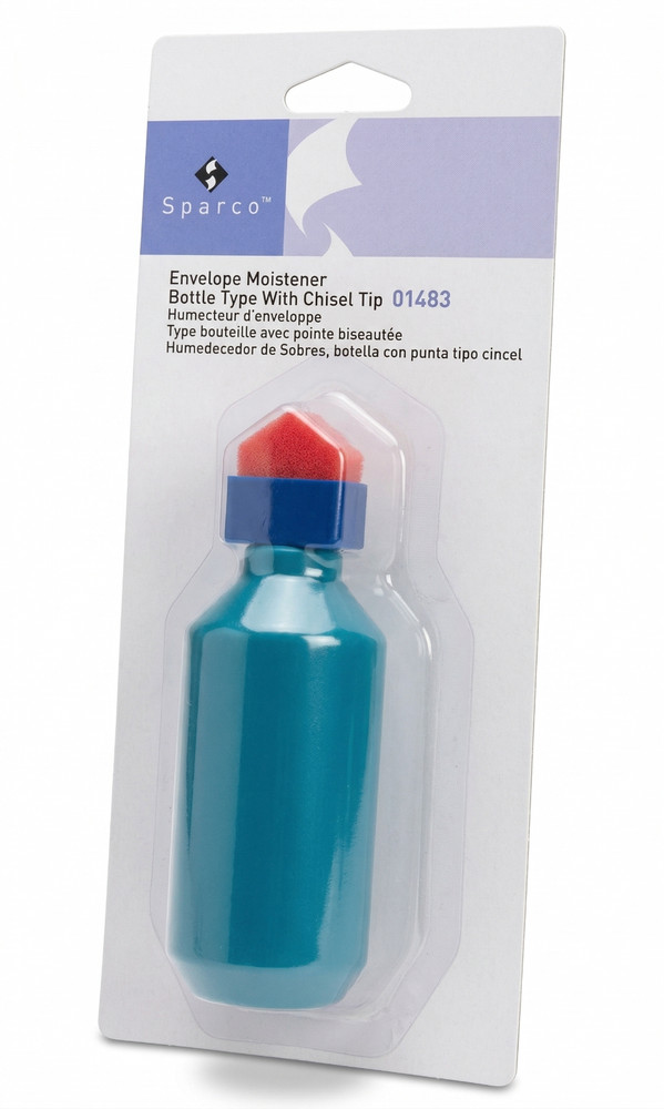 Sparco Envelope Moistener - 2 Oz Bottle Type with Precision Chisel Tip (01483)