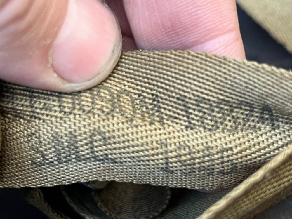 WW2 M1 Helmet Front Seam
