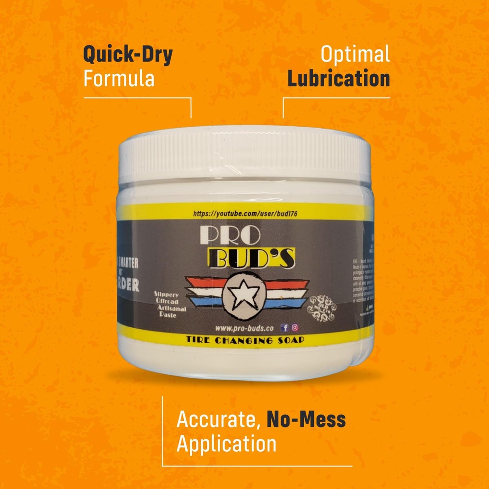 Pro Bud's Tire Mounting Paste - Peerless Lubrication Standard