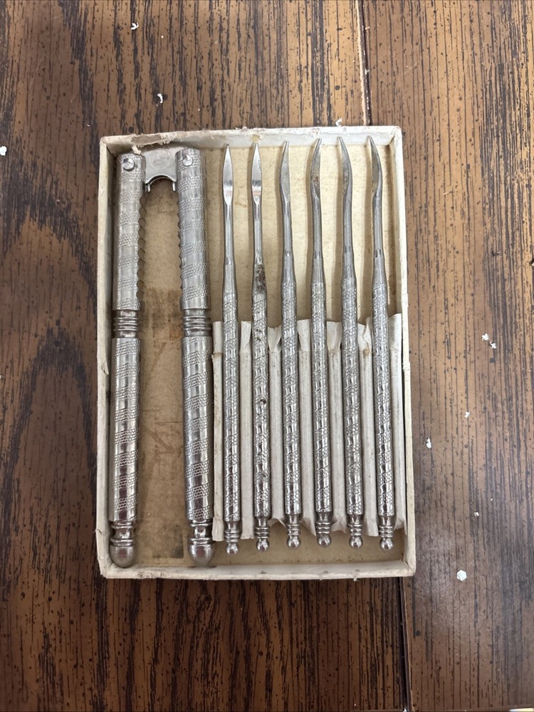 Vintage HMQ Nutcracker Set With Original Box