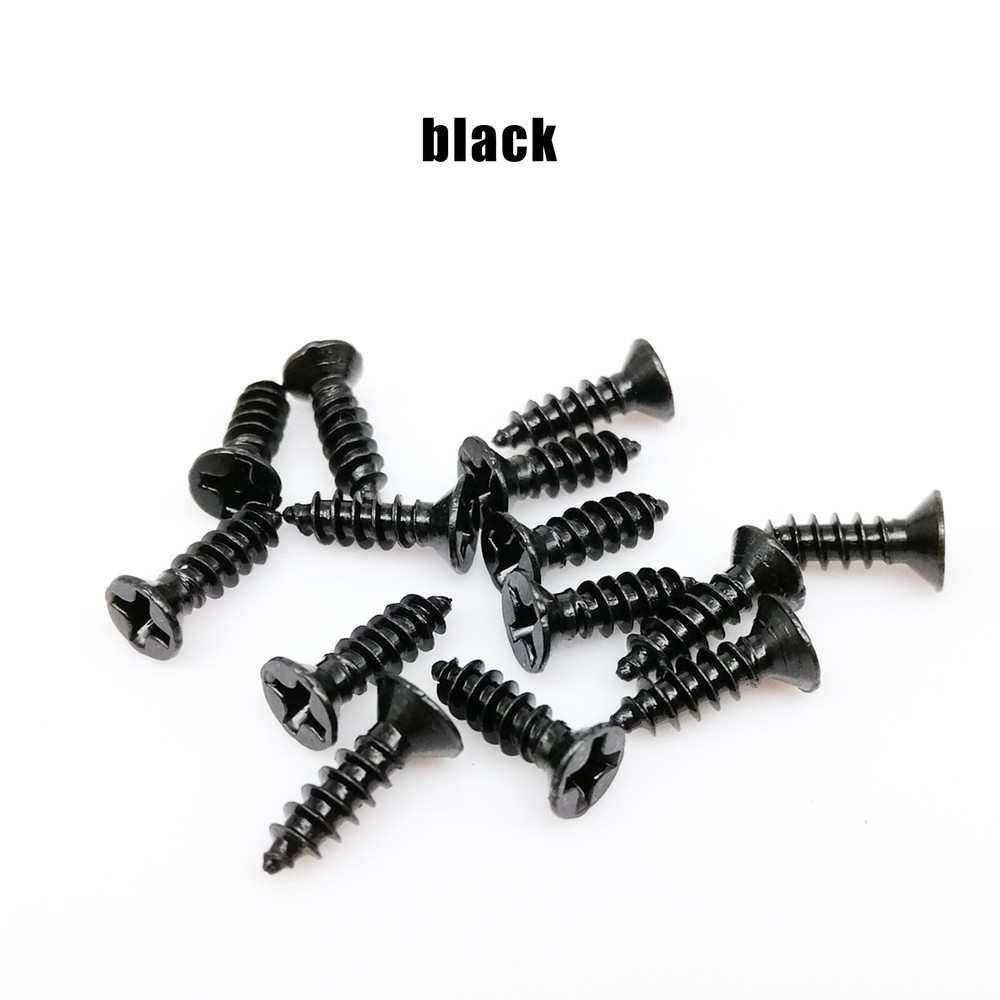 200pcs Dia 2/2.5/3mm Mini Phillips Flat Countersunk Head Self Tapping Wood Screw