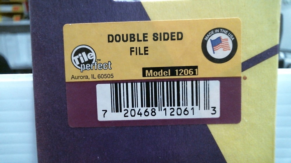 Tile perfect Double Sided File 12061 FS