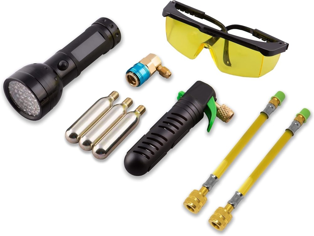 Portable UV Dye Detection Kit for HVAC Systems - Quick Installation, USA Made