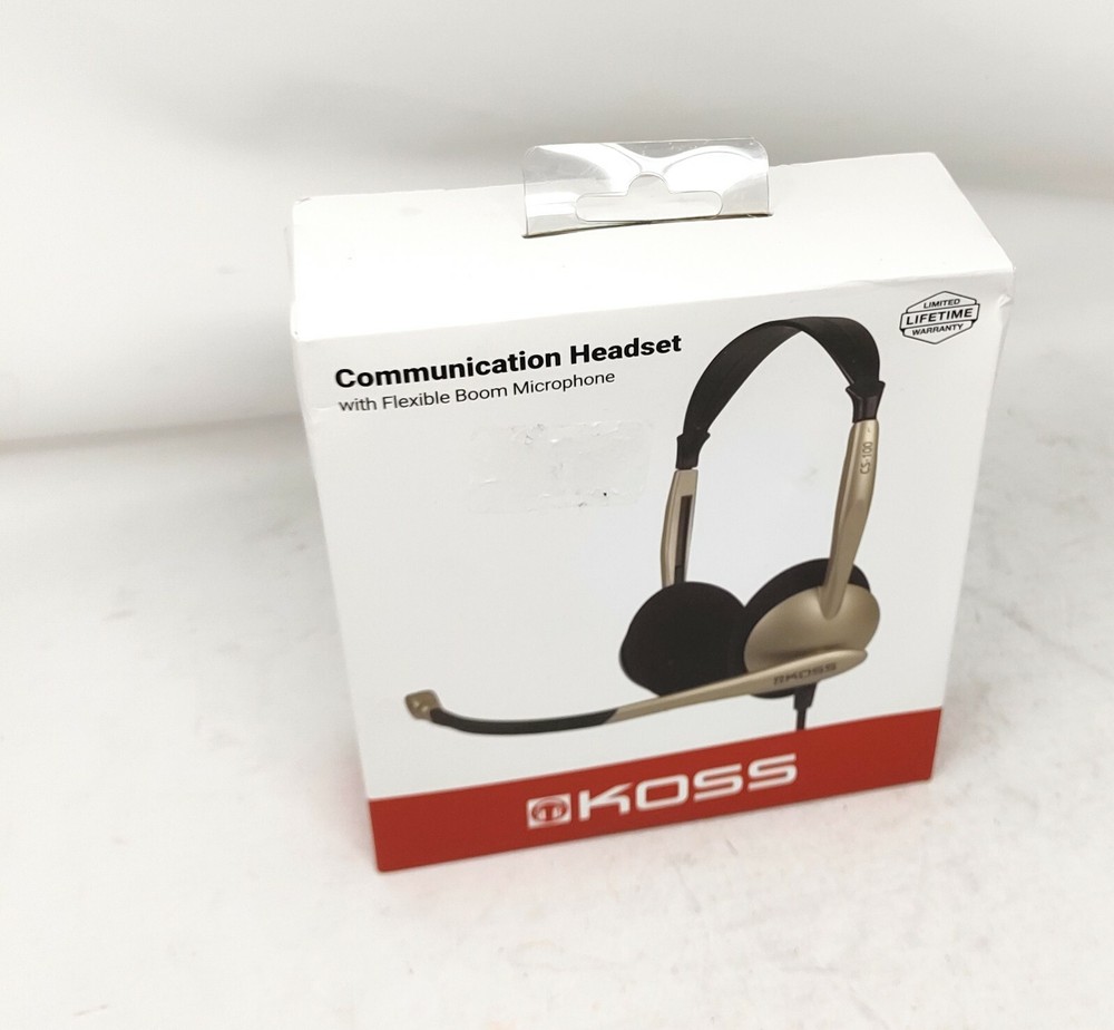 KOSS CS100 On-Ear Communication Headset