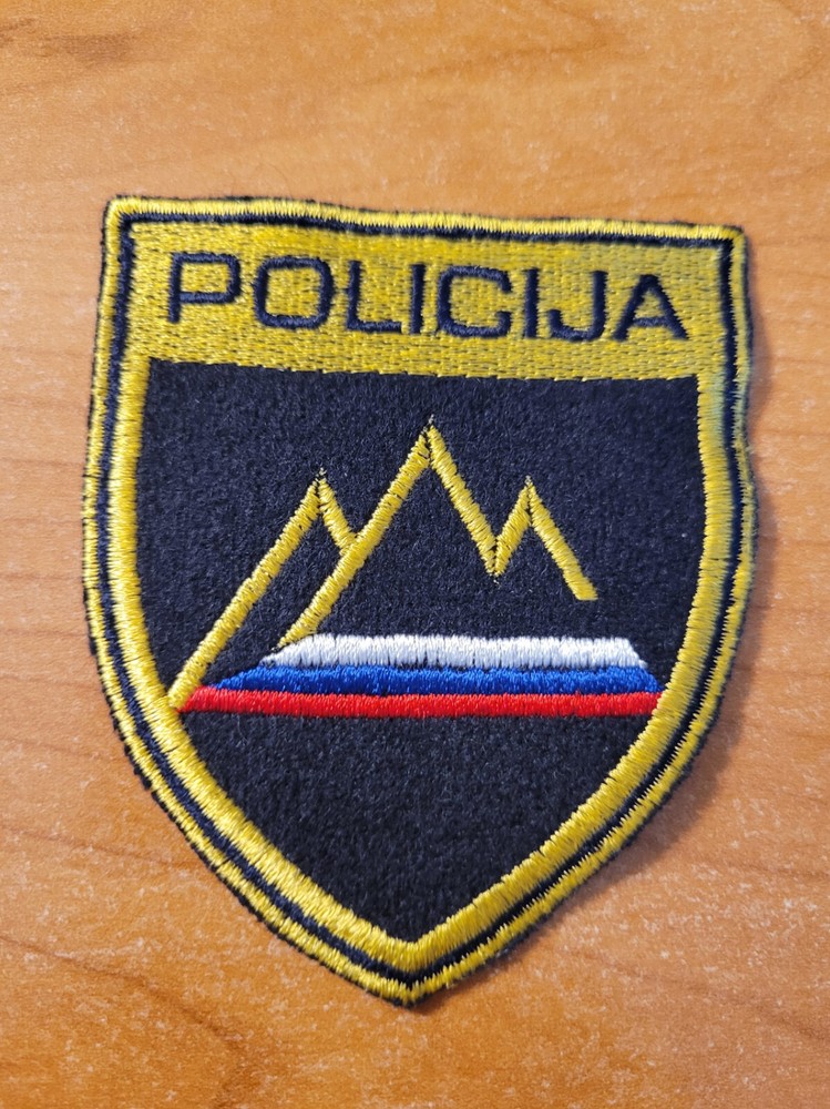 Slovenian Police Left Sleeve Patch