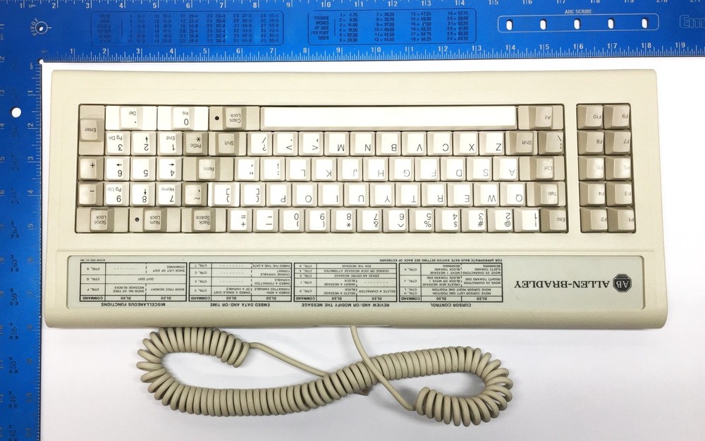 Allen-Bradley Keyboard Message Display Accessory 2706-NK1 (Ser.B) NOS