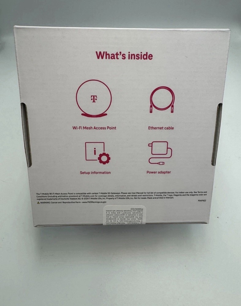 T-Mobile WiFi Mesh Access Point - Sealed, NEW